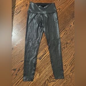 Beyond Yoga Black Shimmer Leggings